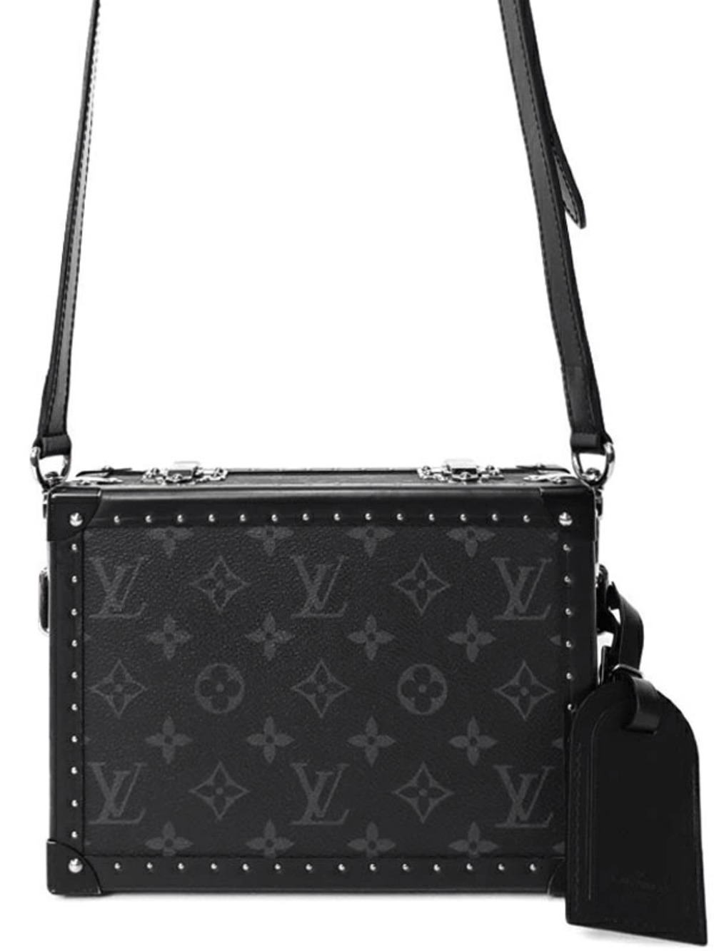Louis Vuitton Monogram Eclipse Black Clutch Shoulder Bag
